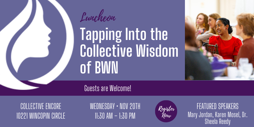 November Luncheon: Tapping Into the Collective Wisdom of BWN